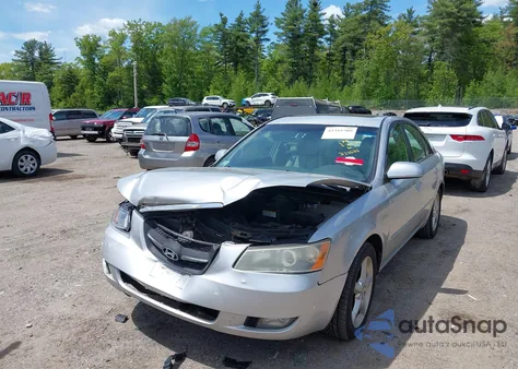 2007 Hyundai Sonata Limited/Se V6 z USA, uszkodzony, nr VIN 5NPEU46F77H163965